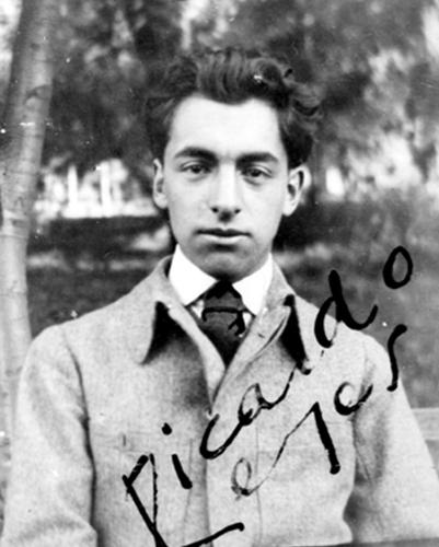 Pablo Neruda da giovane