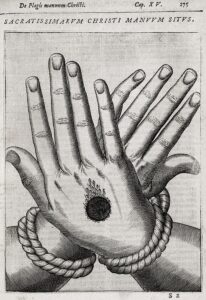 Historia admiranda de Iesu Christi stigmatibus' (1607) by the Italian archbishop Alfonso Paleotti (1531-1610).